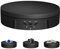Napacoh Drehteller Elektrisch, Elektrischer 360-Grad-Drehteller Für Die Fotografie, Automatische Drehplattform, Perfekt Für 360-Grad-Bilder, Produktanzeige, Schmuckuhrenhalter Schwarz