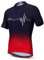 Hotlion Radtrikot Herren Bike Shirts Kurzarm Fahrradjacke mit Tasche
