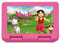 Spreadshirt Heidi Mit Ziege Schnucki Brotdose Lunchbox, One size, Pink