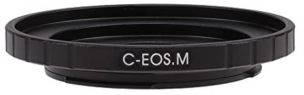 Fotga Lens Mount Adapter für C Mount Objektiv auf Canon EOS EF-M Mount M M2 M3 M5 M6 II M10 M50 M100 M200 Spiegellose Kamera C-EOSM