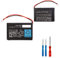 E-yiiviil Ersatzakku OXY-003 OXY-001 Kompatibel mit Nintendo Game Boy Micro GPNT-02 with Tools