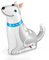 Bestway Happy Husky Wassersprinkler 112 x 44 x 100 cm