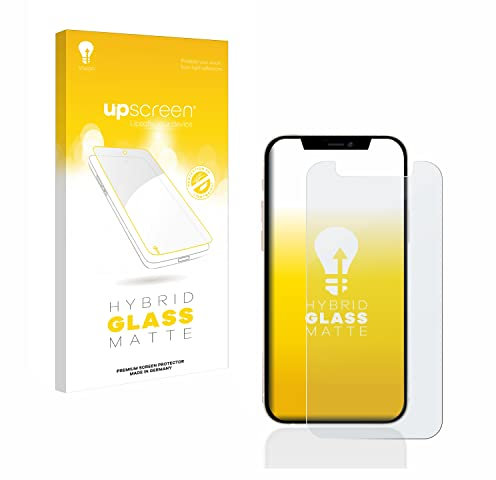 upscreen Entspiegelungs-Schutzglas für Apple iPhone 12 mini Schutzfolie Panzer Folie Glas Matt [Extrem Kratzfest 9H, Anti-Reflex, Anti-Fingerprint]