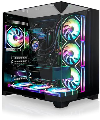 SYSTEMTREFF PC Gamer High-End - Intel Core i9-13900K - RTX 5080 16Go | Intel 8 cœurs jusqu'à 5.8 GHz, 32Go DDR5, 2To M.2 NVMe SSD, Nvidia graphique WiFi, Windows 11, pour le gaming, streaming