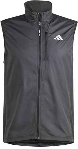 adidas Herren Own The Run Vest Jacke, Black, XL