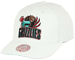 Mitchell & Ness Vancouver Grizzlies NBA All In HWC Pro Crown Fit White Snapback Cap - One-Size