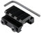 HOUSON Picatinny-Schiene Adapter, Picatinny Schiene Adapter 20 mm auf 20 mm Tactical Scope Extend Mount Adapter G0017