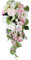 Fouriding Hochzeit Sträuße, Wasser Tropfen Wasserfall Braut künstliche Blumen Braut Rosen Strauß für Zeremonie Jahrestag Braut Dusche Party Hochzeit Dekoration Sträuße (Rosa Grün)