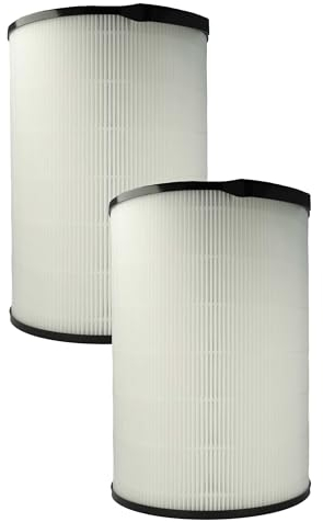 vhbw 2x Luftilter kompatibel mit Philips AC4236/10, Series 4000i Luftreiniger - Kombifilter HEPA + Aktivkohle