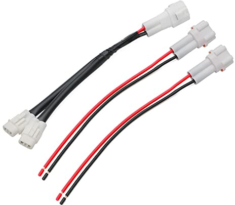 YANTUML Kit de répartiteur de Prise de Courant pour Moto, pour Yamaha Tenere 700, connecteur Super Tenere, câble de Chargeur USB avec Kit de répartiteur de Port