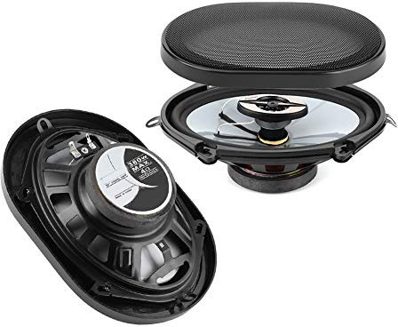 Car Audio Coaxial Stereo 5x7in HiFi Speaker Panel Strong Clear Sound 380W for Door Trunk Glove Box