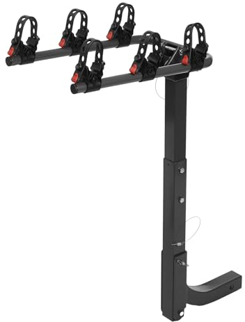 Donened - Auto Dach Fahrradträger, Fahrradträger für Fahrräder, Deluxe Fahrradträger Beladung bis 70 kg, Schwarz