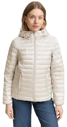TOM TAILOR Damen 1046598 Lightweight Steppjacke mit Kapuze