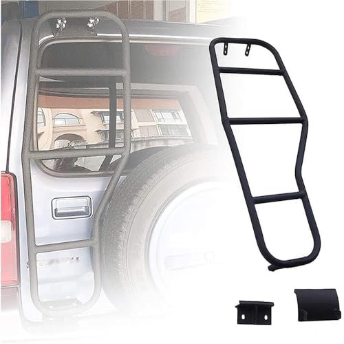 ANYANH Scaletta Portellone Posteriore Auto per Suzuki Jimny Jb43 2001-2017, Auto Porta Posteriore Portellone Scala Telaio Protettivo scaletta