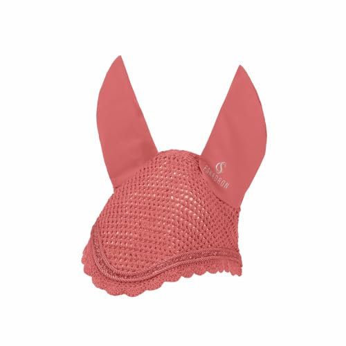 Eskadron Fliegenohren Fliegenhaube Jewel Classic Sports, Größe:Pony, Farbe:Coral Blossom