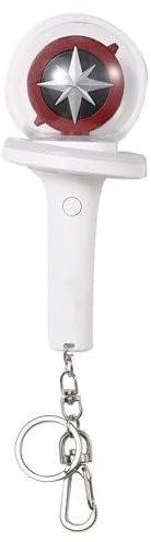 NIUVOO Kpop Stray Kids Light Stick Ver 2 Schlüsselanhänger Konzertfan Geschenk SKZ Goods Frauen Handtasche Geldbörse beleuchteter Schlüsselanhänger Batterie nicht im Lieferumfang enthalten, einfarbig