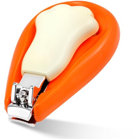 YESIMOM Tagliaunghie per Neonati con Lima, Tagliaunghie Delicato per Neonati e Bambini, Impugnatura Ergonomica di Sicurezza, Acciaio Inossidabile Antiruggine, Cura delle Unghie per Bambini