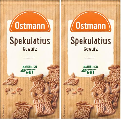 Ostmann Gewürze – Spekulatius-Gewürz | Weihnachtliche Gewürzmischung für Waffeln, Früchtebrot und Spekulatius | Ideal für Gebäck und Desserts in der Winter- und Weihnachtszeit | 15 g im Beutel
