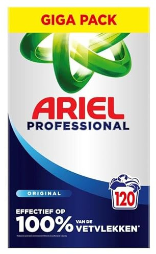 Ariel Professional Waschpulver – Waschmittel – 6,6 kg – 120 Waschgänge
