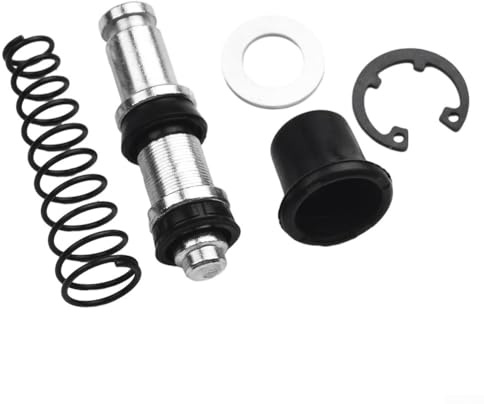 Kit de reparación de pistón de cilindro maestro hidráulico para motocicleta, bomba de freno de embrague con émbolo de pistón, compatible con modelos de motocross y scooter de 12,7 mm y 16 mm (007)
