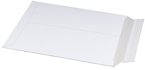 Smartbox Pro 230110725 Versandtasche Briefbox für A3 (309x447x-30 mm), Vollpappe, weiß, haftklebend, 100 Stück