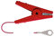 AKO Fencing Zaunkabel m. Klemme, rot Kabellänge 100 cm, mit M8-Öse
