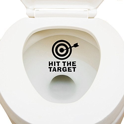 Lovein Bathroom Toilet Seat Decal Art Stickers Hit The Target