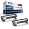 2X Print-Klex XXL Tonerkartuschen kompatibel für Brother DCP 1610 W DCP 1612 W DCP 1616 NW Black Schwarz TN1050 TN-1050 Doppelpack - Premium Quantum Serie