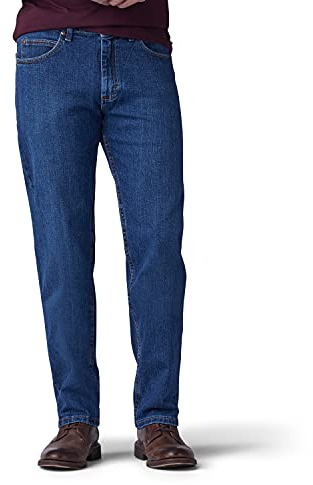 Lee Men's Regular Fit Straight Leg Jeans, Patriot, 34W 34L UK