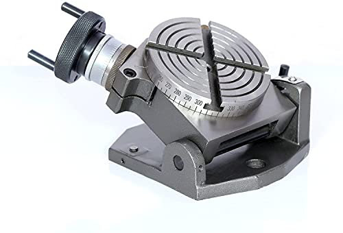 4 (100 mm) Horizontal Vertical Tilting 0°- 90° Rotary Table- Milling, Tool