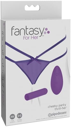 Pipedream Fantasy For Her Petite Panty Thrill-Her, Purple, 76-107 cm