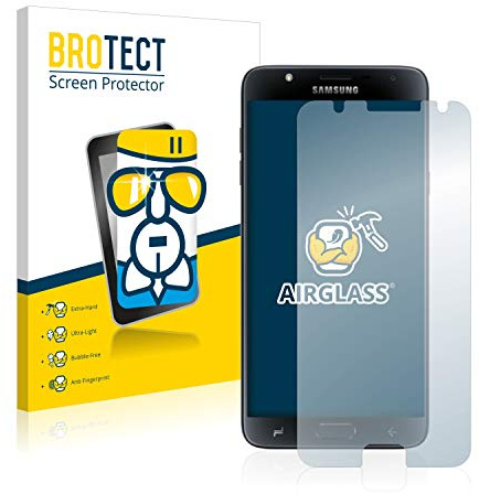 BROTECT Protector Pantalla Cristal para Samsung Galaxy J7 Duo 2018 Protector Vidrio - [Dureza 9H, Anti-Arañazos]