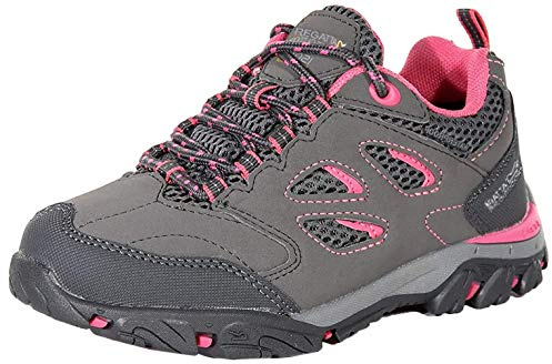 Regatta Mädchen Holcombe Low Jnr RKF572 Trekking-& Wanderhalbschuhe, Steel Tulip 3df ,37 EU