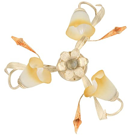 Onli Lucrezia 3 Lights Ceiling Light, Ivory