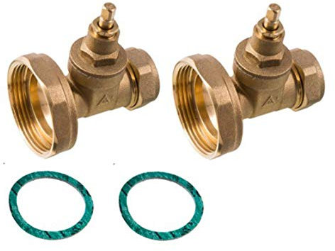 22mm Central Heating Pump Valve (Pack of 2)