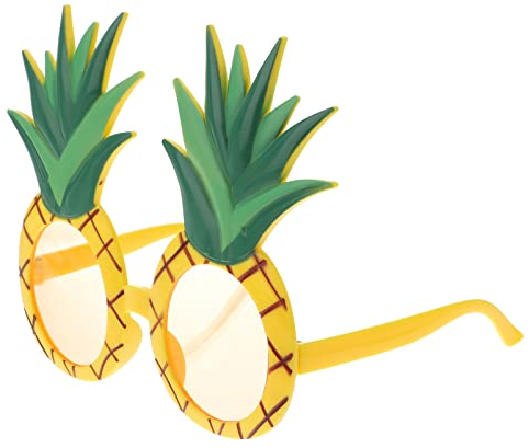 Amosfun Lustige Ananas Sonnenbrille FüR Hawaii Party - Kreatives Dekorationsaccessoire FüR Geburtstagsfeiern Und Themenpartys - Bequeme Und Leichte Pc Und Ac Brille, Einzigartiges Design FüR Unvergess