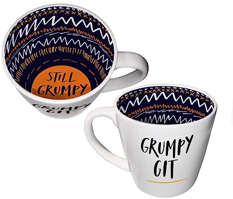 WPL Gifts Inside Out Mug with Gift Box - Grumpy Git