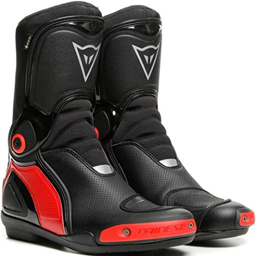 DAINESE Sport Master Gore-Tex Stivali moto impermeabili (Black/Red,45)