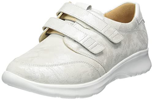 Ganter Damen INA Sneaker, Offwhite, 40.5 EU X-Weit