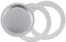 Tredoni 2 joints en silicone + filtre - Taille 2 tasses pour cafetière expresso moka en acier inoxydable - 5,2 cm (2 tasses)