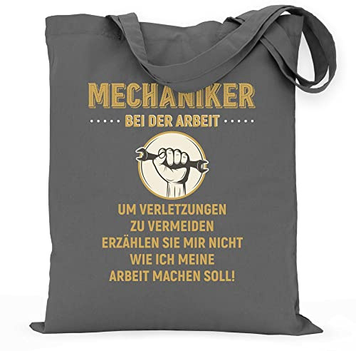 wowshirt Stoffbeutel Jutebeutel Mechaniker Bei Der Arbeit Mechatroniker Kfz Werkstatt Garage Schrauber