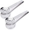 PULABO Stainless Steel Tea Tongs Tea Bag Squeezer Strainer Holder Grip Stainless Steel Spoon Mini Sugar Clip Kitchen Bar Tools Durable