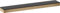 hansgrohe Duschablage Rainfinity, Duschregal 50cm, Brushed Bronze
