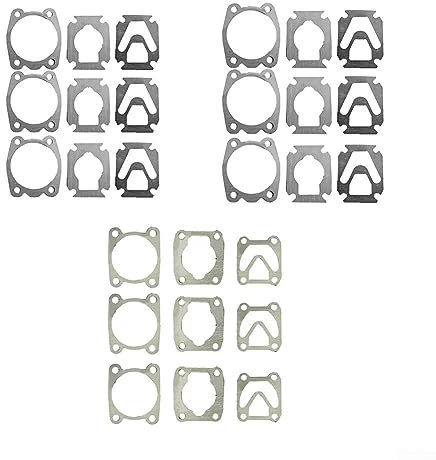 Lot de 3 joints 3 en 1 pour compresseur d'air - Plaque de valve de base