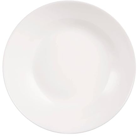 Best House Opalware Multipurpose Dinner Plate, 10/25.5 cm, Set of 6, White