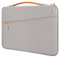 JETech Custodia Laptop per 16 Pollici MacBook Pro (M4 / M3 / M2 / M1, 2019-2024), Impermeabile Custodia Borsa con Maniglia e Tasca, Compatibile con 16 Pollici Notebook (Grigio Chiaro)