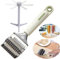 Nudelmaschine Manuell, Nudelschneider rad Edelstahl, mit 1 Nudeltrockner Abnehmbar, Multifunktionale Pasta Maker, Pastamaschine Kleine, Nudelmaschiene Küche Werkzeug für DIY Frische Manuell Spaghetti