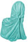 Odot Satin Esstisch Stuhlhussen, Hochzeit Stühlen Set 1/2/4 er Set, Fliege Stuhlhussen Hussen Waschbarer Stuhlbezug Weich und Zart Sesselbezug für Bankett, Hotel (Mintgrün,4er Set)