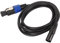 Yunseity Cable SpeakOn Macho a XLR Macho, Cable de Extensión SpeakOn Macho a XLR Macho de PVC de 5.9 Pies, Cable de Micrófono de 3 Pines para DJ PA Gig Stage