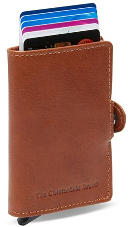 The Chesterfield Brand Baldwin - Kreditkartenetui 6cc 10 cm RFID Cognac